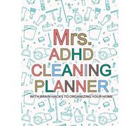 ADHD Cleaning Planner and Checklist Organizer: Chore Chart, Home improvement Planning for Neurodivergent Adult Women | Monthly, Weekly and Daily ADHD Tool (Opps I have ADHD)