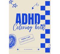 ADHD Coloring book for adults: 22 Funny coloring pages for ADHD adults