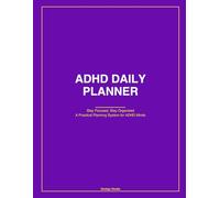 ADHD Daily Planner for Adults: 90-Day Undated Organizer with Brain Dump Pages, Dopamine Menu and Weekly Reviews: Simple, Visual, No-Overwhelm Planning ... - Energy Tracker - Mood Check - Large 8.5x11
