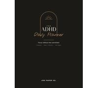 ADHD Daily Planner for Adults - Undated Daily & Weekly Focus Planner | Brain Dump, Dopamine Menu & Habit Tracker