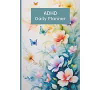 ADHD Daily Planner: Productivity Organizer for Neurodivergent Adults - Task Management, To-Do Lists, Monthly Overview & Notes to Boost Focus and Stay Organized - Spring