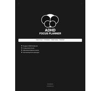 ADHD Focus Planner: Daily Tools for Adults & Students - Pomodoro Tracker, Brain Dump, Task Chunking, Habit Streaks & Dopamine Rewards