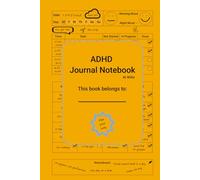 ADHD Journal Notebook: Record Your Day, 6 by 9 inches, 180 pages | Great for working from home, entrepreneurs | Tickbox, notepad, draw your own