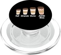 ADHD Mom Coffee Lover ADHD and Autism Awareness PopSockets PopGrip para MagSafe