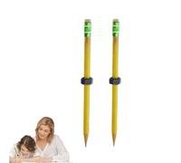 ADHD Pencil Fidget, 2PCS Lápiz Inquietante, Alivios Estrés Lápices Sensoriales Roscados Con Tuerca Giratoria, Mejora Enfoque ADHD Inquietud Lápices Lápiz Herramienta Sensorial, Para Niños Y Adultos