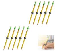 ADHD Pencil, Threaded Fidget Pencil for ADHD & Anxiety, Adhd Threaded Pencil, Silent Sensory Tool Stress Relief Rotating Pen Perfect for School Office Home, Quiet Fidget for Focus & Calming (10Pcs)