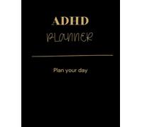 ADHD Planner for Adults & Kids | Undated Daily Focus & Productivity Planner 8.5x11 Inch: Daily organization, habit tracker & time management workbook for students, teens & adults
