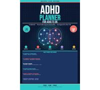 ADHD Planner for Adults UK: Undated Daily, Weekly and Monthly Organiser for Neurodivergent Brains: Brain Dump Pages, Habit Trackers, Energy and Mood ... Support Designed for the UK ADHD Experience