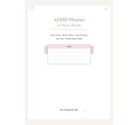 ADHD planner for busy brains: Daily check ins, Mood trackers, self care pages, brain dumps and gentle reset tools
