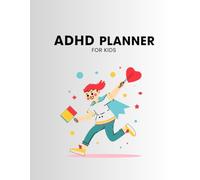 ADHD Planner For Kids: Simple Black-and-White Pages for Daily Structure and Positive Habits 200 Pages