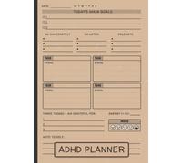 ADHD Planner: Undated Daily & Weekly Schedule Tracker and Journal | Organize Your Life