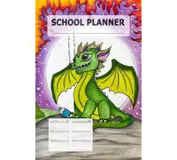 ADHD School Planner for Girls and Dragon Fans: Undated Organizer for Elementary, Middle & High School Kids & Teens: Academic & Weekly Calendar | Agenda Book | Yearly Schedule | Homeschool Supplies