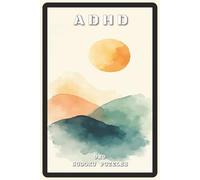 ADHD Sudoku Puzzles: Sudoku Puzzles with Easy to Read about Focus, Calm, and Mental Clarity | 6x9 inches, 110 pages | 73 Puzzles - Solutions Included - Gift for Adults, Teens, and Neurodivergent Minds