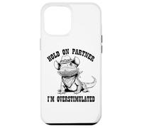 ADHD Western Howdy Partner Overstimulated Bearded Dragon Carcasa para iPhone 12 Pro MAX