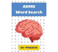 ADHD Word Search Book: 50+ Word Find Puzzles with Easy-to-Read Print about Focus, Mindfulness, Neurodiversity and More | 6×9 inches, 110 pages … Gift for Vacations, Holidays and Free Times