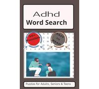 ADHD Word search Puzzle Book: Word Searches with Easy to Read Print about ADHD, Short Attention Span, ADHD friendly brain training and more | 6x9 ... ... Gift Vacations, Holidays and free times