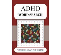 ADHD WORD SEARCH PUZZLE BOOK: WORD SEARCHES WITH EASY TO READ PUZZLES ABOUT ADHD SUPERPOWERS | 6X9|60 PAGES, 30 PUZZLES| GIFT IDEA
