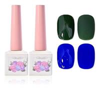 ADHERE 12ml Kit Esmalte Gel 2 pzs, Esmalte de uñas en gel, esmalte de uñas en gel UV LED para manicura
