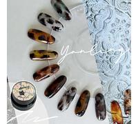 ADHERE Kit Gel Semitransparente 8 pzs con cepillo, Esmalte de uñas en gel, esmalte de uñas en gel UV LED para manicura
