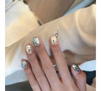 ADHERE Serie Bling-Bling - Esmalte Gel con Lentejuelas 1 Unidad - Gel Brillante para Arte de Uñas, Manicura Salón y DIY en Casa 5g (Heredera)