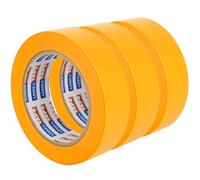 ADHES 3 Rollos De Cinta De Carrocero De Precisión, Automotriz Cinta Adhesiva Para Enmascarar, Para coche Modelo De Pintura, Pintura De Automóviles DIY, Alta Temperatura, 30mmx 50m Washi Tape