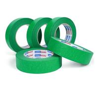 ADHES 5 Rollos Verde De Cinta De Carrocero 30MM X 50M, Resistente A Los Rayos UV Y Al Agua, Para Pintar Y Decorar Tanto Interiores Como Exteriores, Cinta De Pintores