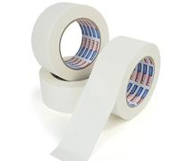 ADHES Blanca Cinta de embalaje de papel Kraft, 50 mm x 50 m 3 rollos Cinta De Embalaje De Papel Kraft Cinta Adhesiva Para Paquetes Y Cajas