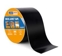 ADHES Cinta de Butilo Impermeable autoadhesiva 100mm x 15m, Resistente al Clima Cinta para Vigas de Cubierta, Ideal para Cubiertas de Madera, Vigas, Techos