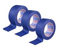 ADHES Cinta de pintor Cintas de Enmascarar para Pintura artes,azul (48mm x 55mx3rollos)