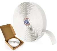 ADHES White Butyl Sealant Tape 25mm x 9m x 3mm 1 Roll Butyl Rubber Sealant Tape para RV, Vehículos, Reparación Marina y Hogar - Ideal para Faros, Ventanas, Puertas y Parabrisas