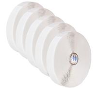 ADHES White Butyl Sealant Tape 25mm x 9m x 3mm 5 Roll Butyl Rubber Sealant Tape para RV, Vehículos, Reparación Marina y Hogar - Ideal para Faros, Ventanas, Puertas y Parabrisas