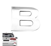 Adhesive Alphabet - Letter Stickers 3D Dustproof Car Bumper Decals | Waterproof Vehicle Decoration Set Strong Bond Vinyl Design for Car Auto, Trucks, Motorcycles, or Custom Styling