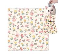 Adhesive Cat Grooming Wrap, Anti Escape Restraint, Multi Functional Swaddle for Cats, Pet Wrapping Tool, Grooming Aid with Soft Design, Wrap for Pet Lovers Friends Long Lasting Use