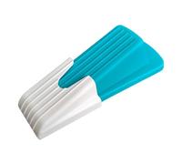 Adhesive Door Stopper, Noise-Proof Doors Wedge, 4.88x2.17in Authentic Blocker Design, Easy Installation, Strong Adhesive Backing for Bedroom, Dormitory, Hotel, Apartment, Bathroom