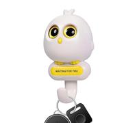 Adhesive Hooks - Cute Wink Bird Key Hanger | 8x6cm Wall Hooks with Strong Sticky Backing for Towel Purse Hat Door Shower Bathroom Kitchen Dorm Organizer Decorative Accessory for Home Living Room