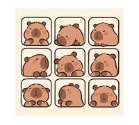 Adhesive Makeup Bag, Cloth Cosmetic Organizer, 19.69x19.69 Inches Lay Flat Travel Pouch Noiseless Fabric & Screen Safe Design, Compact & Reusable for Lipsticks, Pens, Lotion