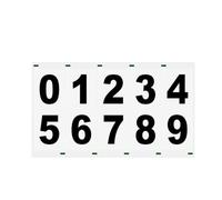 Adhesive Numbers for Mailbox - Waterproof Reflective Address Decals, Outdoor Sign Number Stickers, Visibility Door Markings | Weather Resistant Identification for Homes Buildings Cars Mail