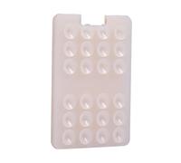 Adhesive Phone Card Holder - Selfie Multi-Functional Bank Card Sleeve | Silicone Suction Cup Phone Stand | Stick On Wallet For Back | Powerful Adsorption Holding Supplies For Wall, Shower, Mirror, And