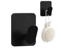 Adhesive Wall Hooks, Stainless Steel Sticky Hooks, 1.77in Non Slip Rustproof Towel Key Coat Hook Set, Removable No Drill Wall Mount, Towel Coat Key Holder, Door Organizer Use for Bathroom Kitchen Home