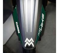 Adhesivo 3D Guardabarros Delantero Moto Morini Alltrhike 450 2026 Color: Blanco