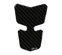 Adhesivo 3D para depósito de moto, de carbono, color negro, X507755VE