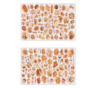 Adhesivo Adhesivo Estético Retro Para Niños Arte Diario Planificador Cubierta De Teléfono Adorno Álbum Recortes Balsa