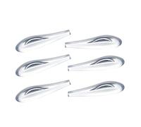 Adhesivo anticolisión para alerón de coche, tira adhesiva para parachoques, accesorios para coche, juego de 6 cintas adhesivas para alerones