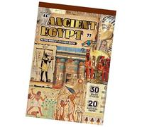 Adhesivo artístico con temática egipcia recortada para tomar notas diarias, álbumes de fotos, álbumes de recortes, cubierta de teléfono, decoración de papelería de diseño histórico