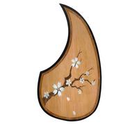 Adhesivo autoadhesivo para golpeador de guitarra acústica folk de Musiin para guitarra de 41'' (marrón)