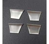 Adhesivo botón coche Compatible Con Para A4 B6 B7 2002-2008, Interruptor De Bloqueo De Puerta De Coche, Botones De Bloqueo Central, Pegatinas De Cubierta De Manija Reposabrazos Interior