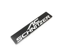 Adhesivo con Emblema de Aluminio for AC Schnitzer M M3 M5 E46 E39 E36 E34 E90 X1 X3 X5 X6, Accesorios for automóviles.(Black)
