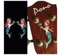 Adhesivo con incrustaciones para ukelele - Sirenas pequeñas (juego de L&R)