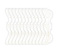 Adhesivo con pecas brillantes-15,6 x 5 cm Pegatinas para maquillaje de ojos cara dorada | Pegatinas temporales para el rostro adhesivo para pecas, 12 pecas para personalidad en oro Lady Face Art