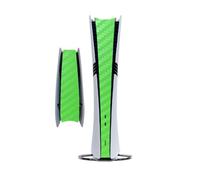 Adhesivo cubierta de consola central,calcomanías protectoras de parte central host para PS5 Pro,calcomanía protectora antiarañazos para PS5 Pro edición digital y disco (verde-1)